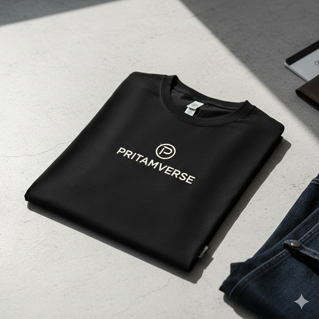 Pritamverse Premium Cotton T-Shirt for Men